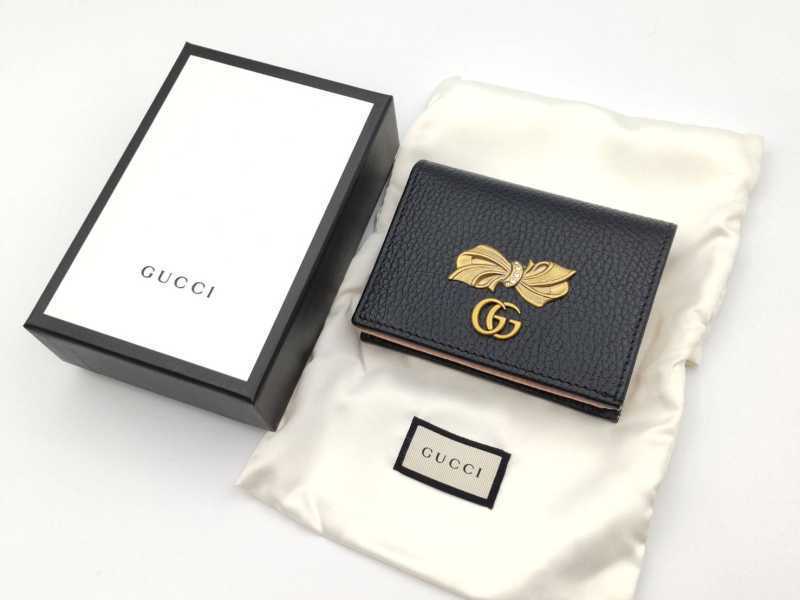 グッチ買取 コンパクトウォレット 524289